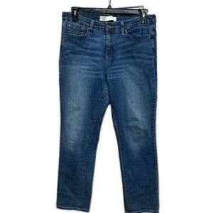 Levi Strauss Signature Gold Mid Rise Straight Jeans - Women 31 x 32